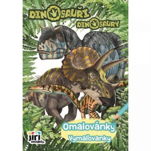 Jiri Models Omaľovánky A5 Dinosaury