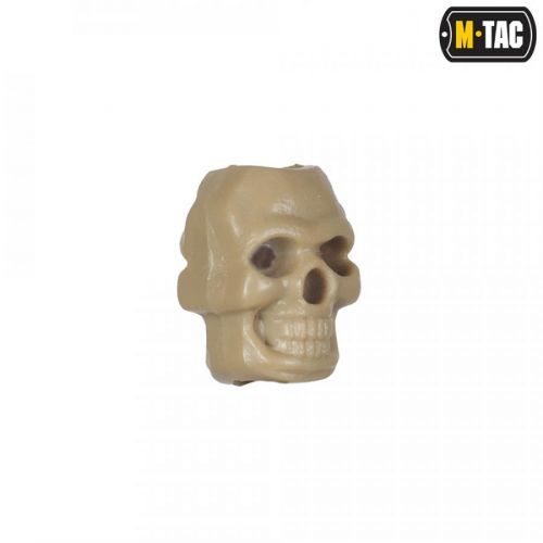 Brzdička na šnúrku M-Tac Skull Stopper 1 ks - béžová