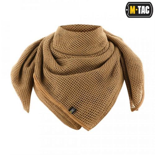 Šál sieťovaný M-Tac Mesh Scarf - coyote