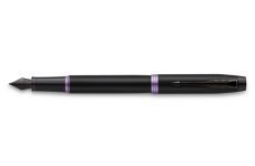 Parker Royal I.M. Vibrant Rings Amethyst Purple, plnicí pero