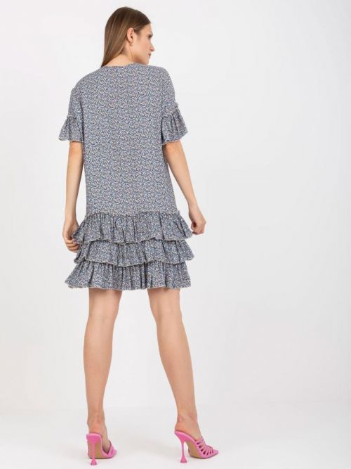 Šaty CHA SK 1420.19 modrá S / M