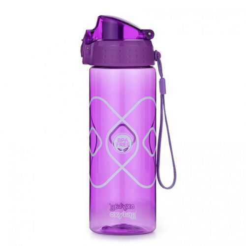 OXYBAG Fľaša OXY CLiCK 600 ml - fialová