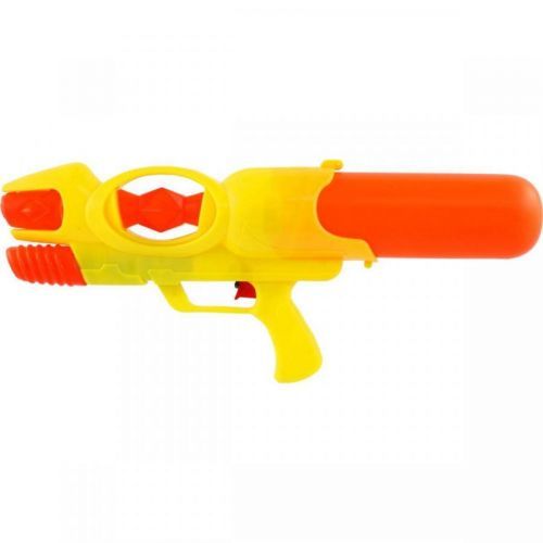 Vodná pištoľ plast 50 cm oranžovožltá