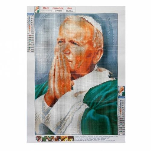 Diamantové maľovanie 5D Ján Pavol II.