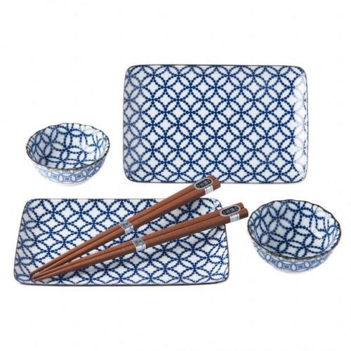 Sada na sushi s geometrickým symbolom MIJ 6ks
