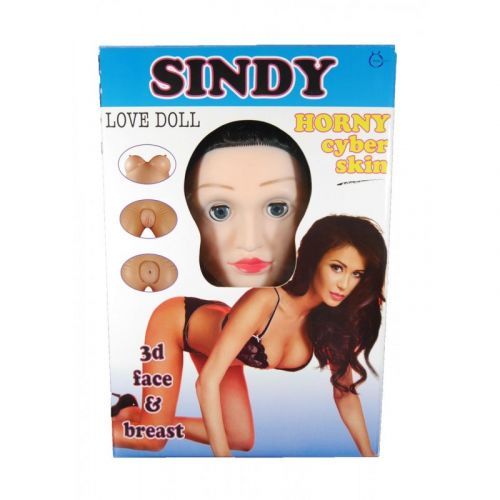 000203 Nafukovacia 3D panna s vibračným vajíčkom - Sindy
