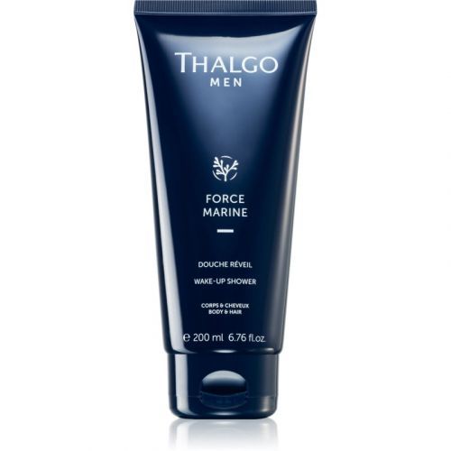 Thalgo Force Marine Wake-Up Shower energizujúci sprchový gél na telo a vlasy pre mužov 200 ml