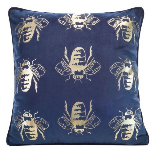 Eurofirany Pillowcase 387630 Navy Blue Š 45 cm D 45 cm