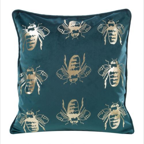 Eurofirany Pillowcase 387626 Dark Turquoise Š 45 cm D 45 cm