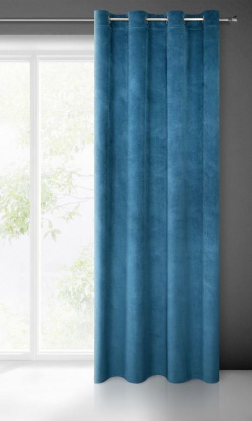 Eurofirany Drape 383961 Navy Blue Š 140 cm D 250 cm