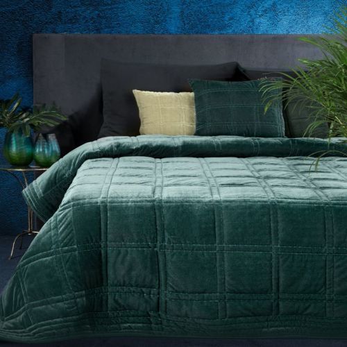 Eurofirany Bedspread 386448 Dark Mint Š 170 cm D 210 cm
