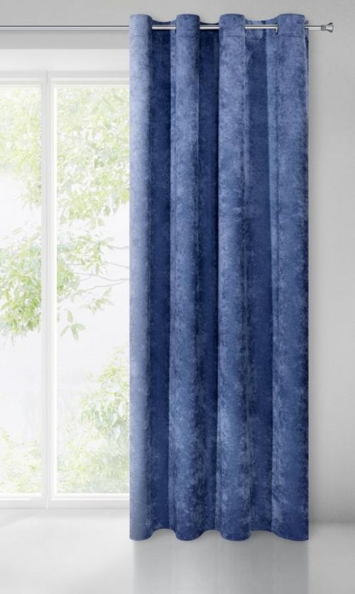 Eurofirany Drape 367145 Navy Blue Š 140 cm D 250 cm