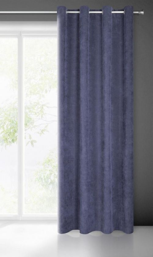 Eurofirany Drape 367834 Navy Blue Š 140 cm D 250 cm