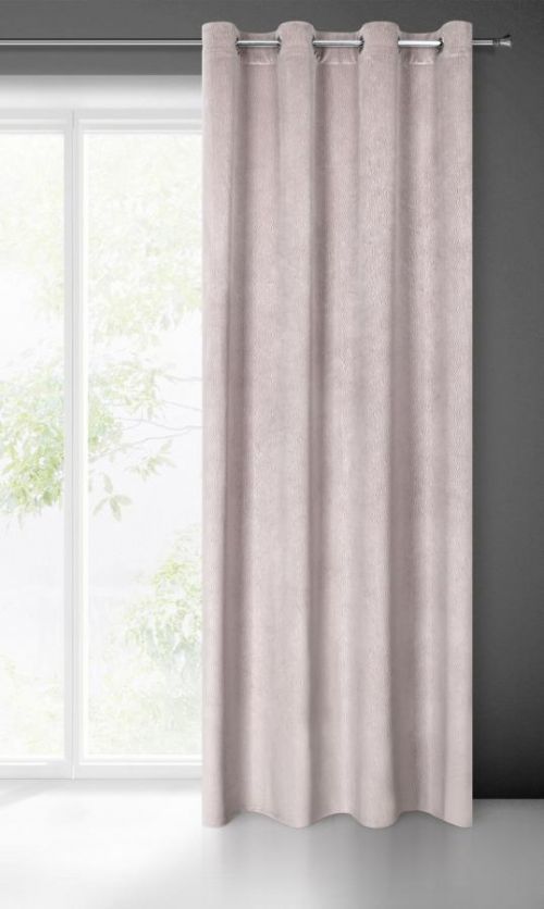 Eurofirany Drape 384145 Powder Pink Š 140 cm D 250 cm