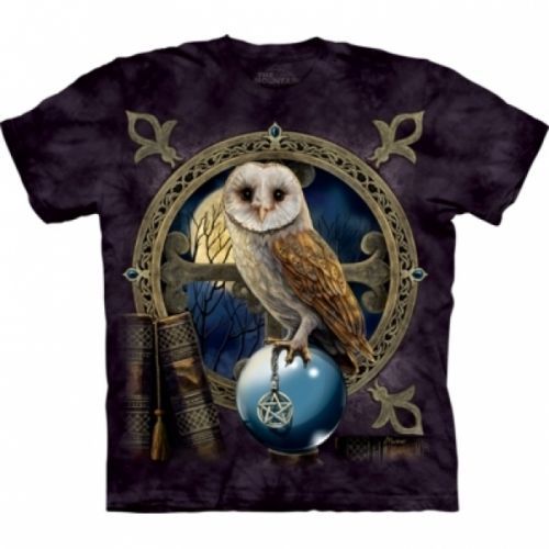 Tričko unisex The Mountain Spellkeeper - fialové, XXL