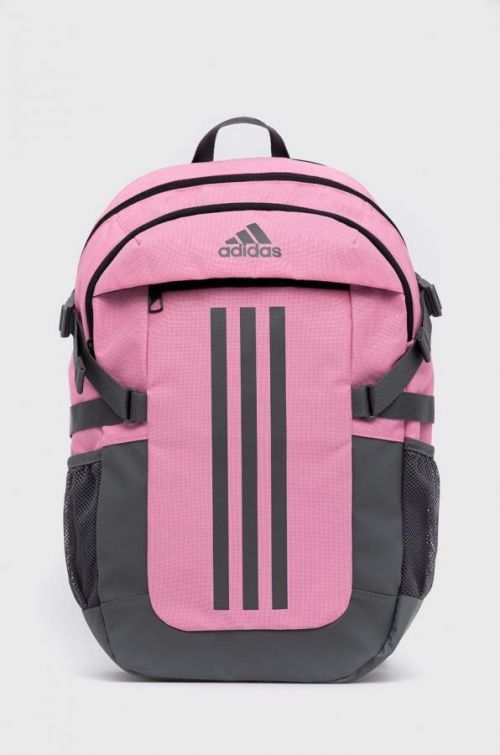 Ruksak adidas ružová farba, veľký, s potlačou