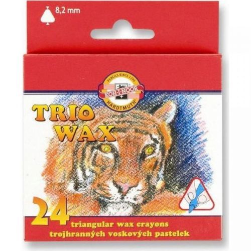 Koh-i-noor Sada voskovek Trio Wax 24 ks 8,2 mm