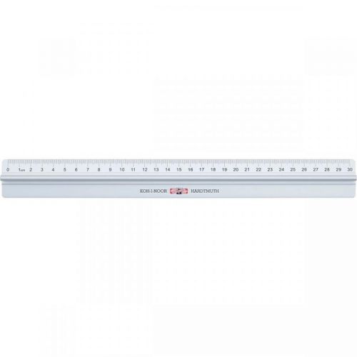 Koh-i-noor Pravítka 30 cm kovové s úchytom