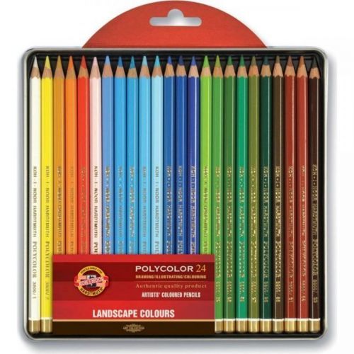 Koh-i-noor Sada pasteliek umeleckých 24 ks krajina