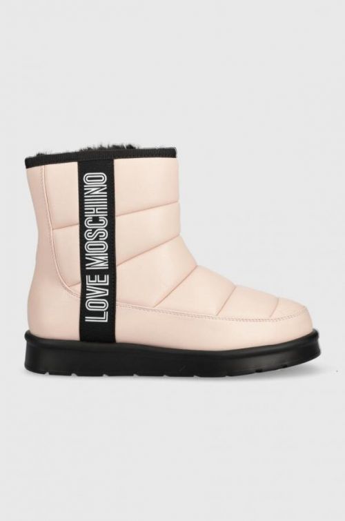 Snehule Love Moschino ružová farba