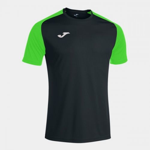 ACADEMY IV SHORT SLEEVE T-SHIRT BLACK FLUOR GREEN