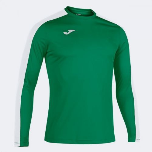 ACADEMY T-SHIRT GREEN-WHITE L/S