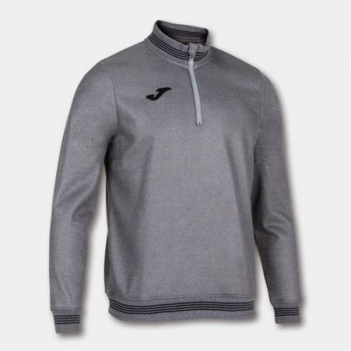 CAMPUS III SWEATSHIRT 1/2 ZIPPER MELANGE