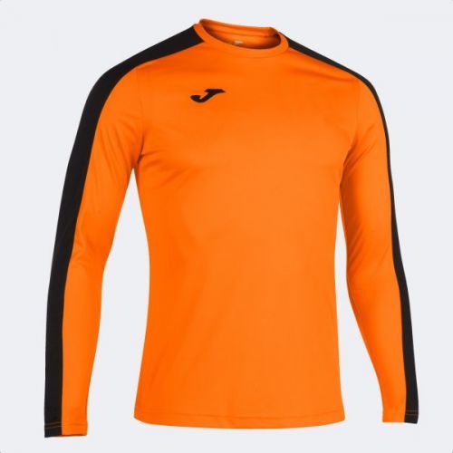 ACADEMY T-SHIRT ORANGE-BLACK L/S