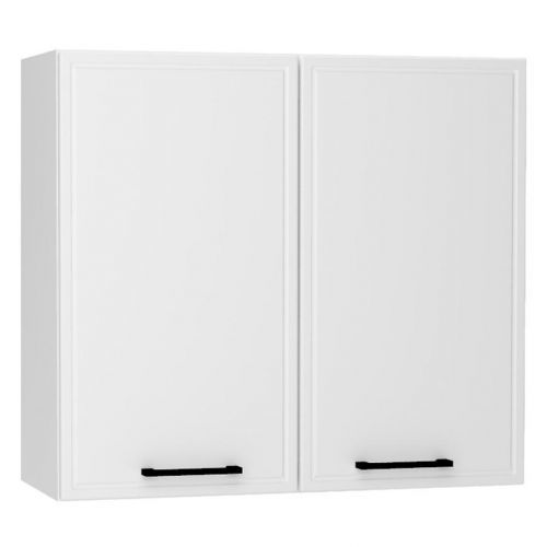 Kuchynské skrinka Emily W80 biely hrášok mat