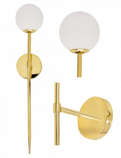Nástěnná lampa 52CM APP578-1W zlatá
