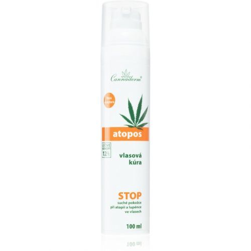 Cannaderm Atopos Sensitive scalp treament intenzívna kúra pre podráždenú pokožku hlavy 100 ml