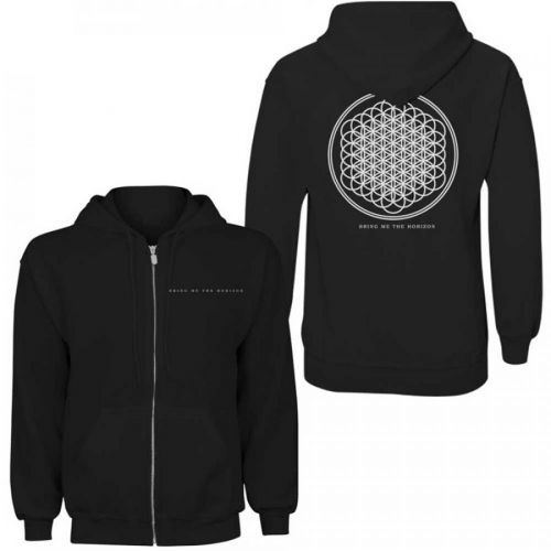 Bring me the horizon mikina Flower of Life Čierna XXL