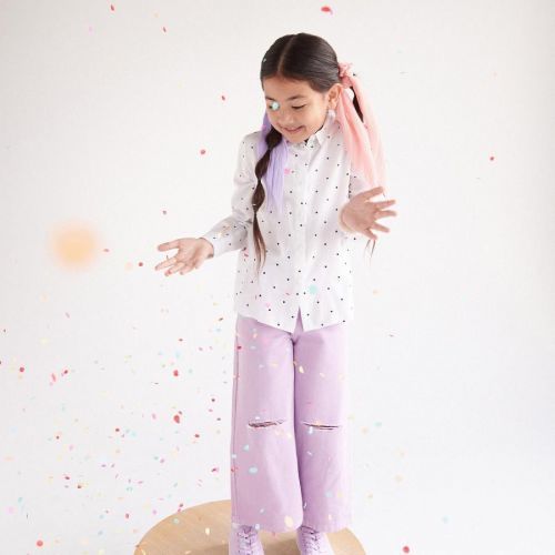 Reserved - Girls` shirt - Biela