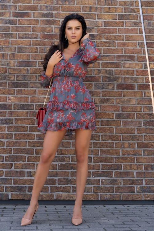 Merribel Dress Visteriam Multicolour S