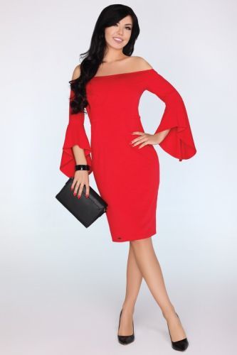 Merribel Dress Yolandena Red S
