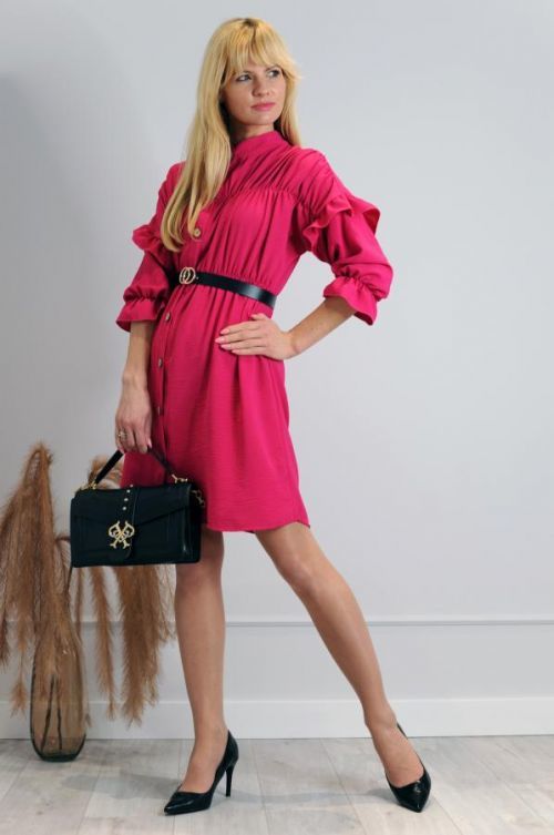 Merribel Dress Zorola Fuchsia S