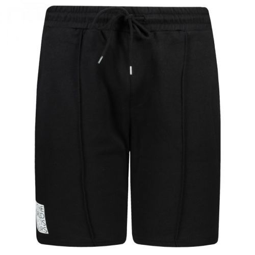 Trendyol Black Men's Regular Fit Ribbed Printed Shorts & Bermuda