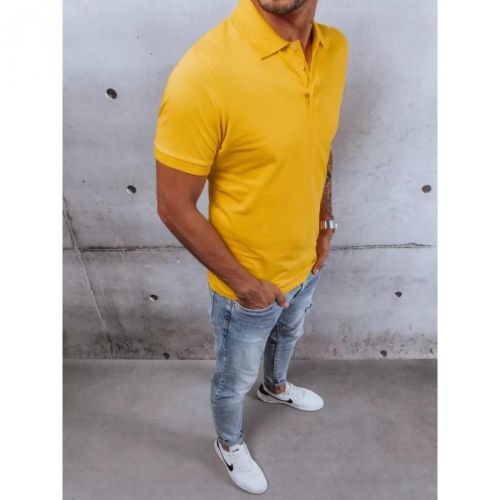 Koszulka polo żółta Dstreet PX0543