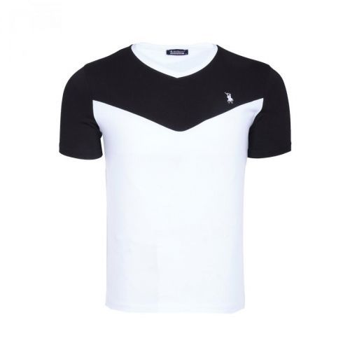 T8591 DEWBERRY MENS T-SHIRT-LIGHT WHITE