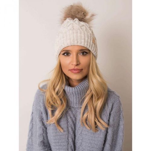 RUE PARIS Ladies' beige cap