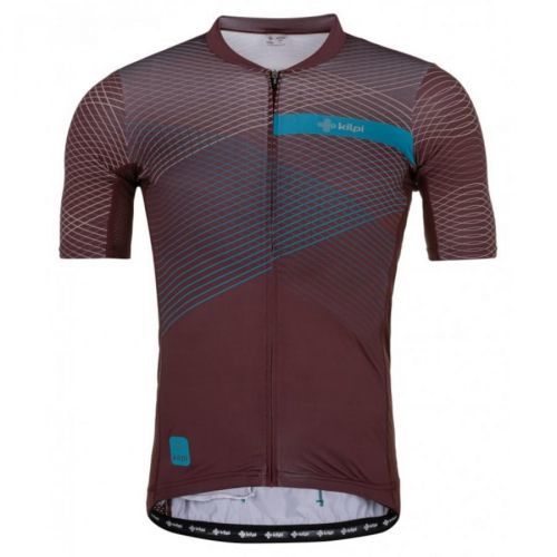 Men's cycling jersey Kilpi NERITO-M DARK RED