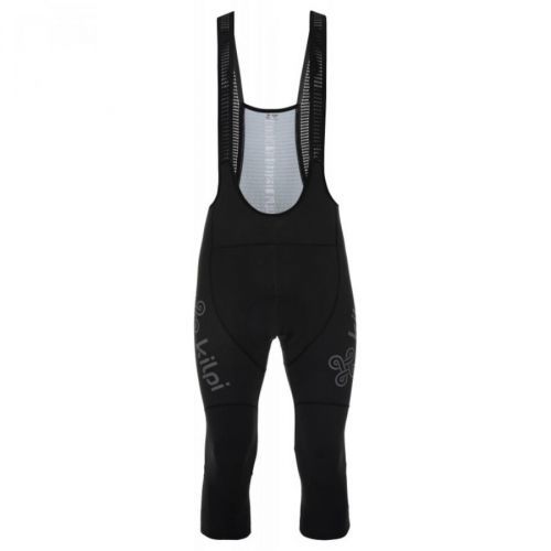 Men's 3/4 cycling leggings Kilpi ARENAL-M BLACK