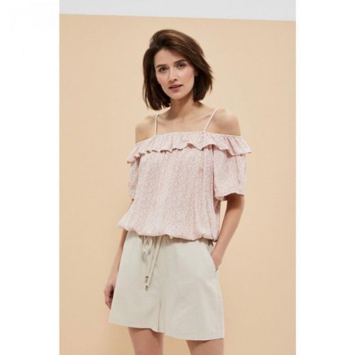 COLD ARMS SHIRT WITH A RIBBON