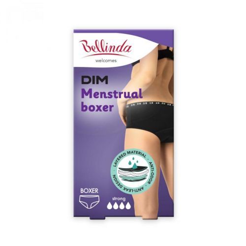 Bellinda 
MENSTRUAL BOXER STRONG - Nočné i denné menštruačné nohavičky - čierna