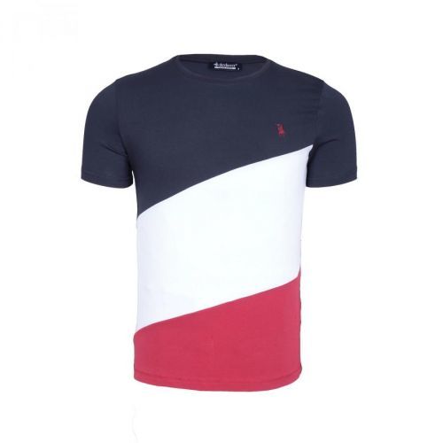 T8590 DEWBERRY MEN'S T-SHIRT-LIGHT NAVY BLUE