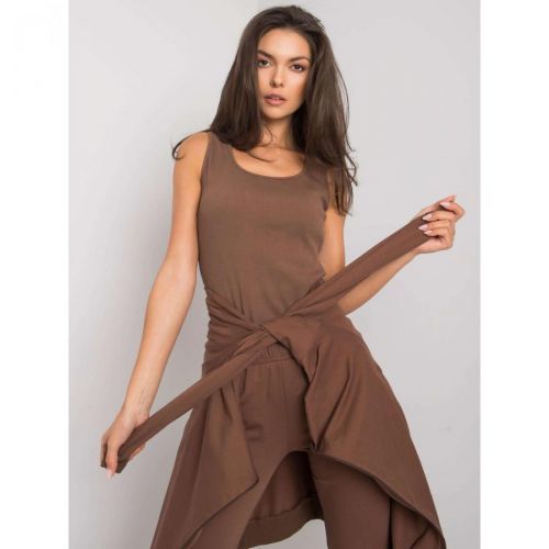 Brown women's casual set