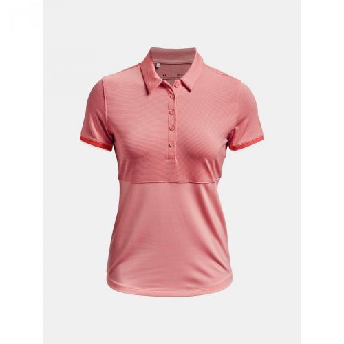 Under Armour T-Shirt UA Zinger Point SS Polo-PNK - Women