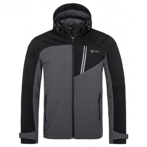 Men's softshell jacket Kilpi RAVIO-M DARK GRAY