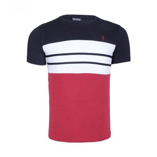 T8593 DEWBERRY MEN'S T-SHIRT-LIGHT NAVY BLUE
