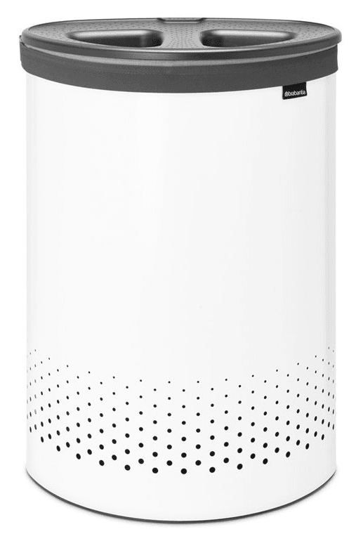 Kôš na bielizeň Selector Brabantia biely 55 l